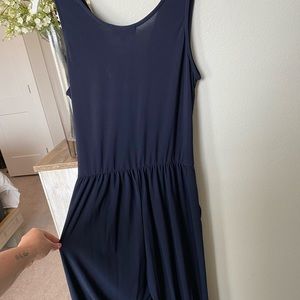 Navy jumper with pockets